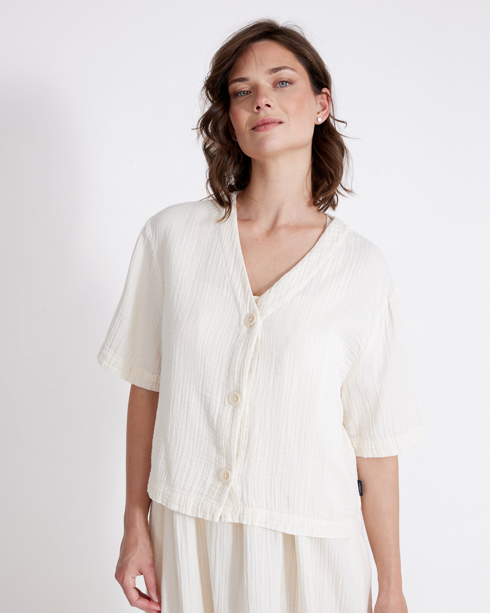 Malena Cropped Shirt