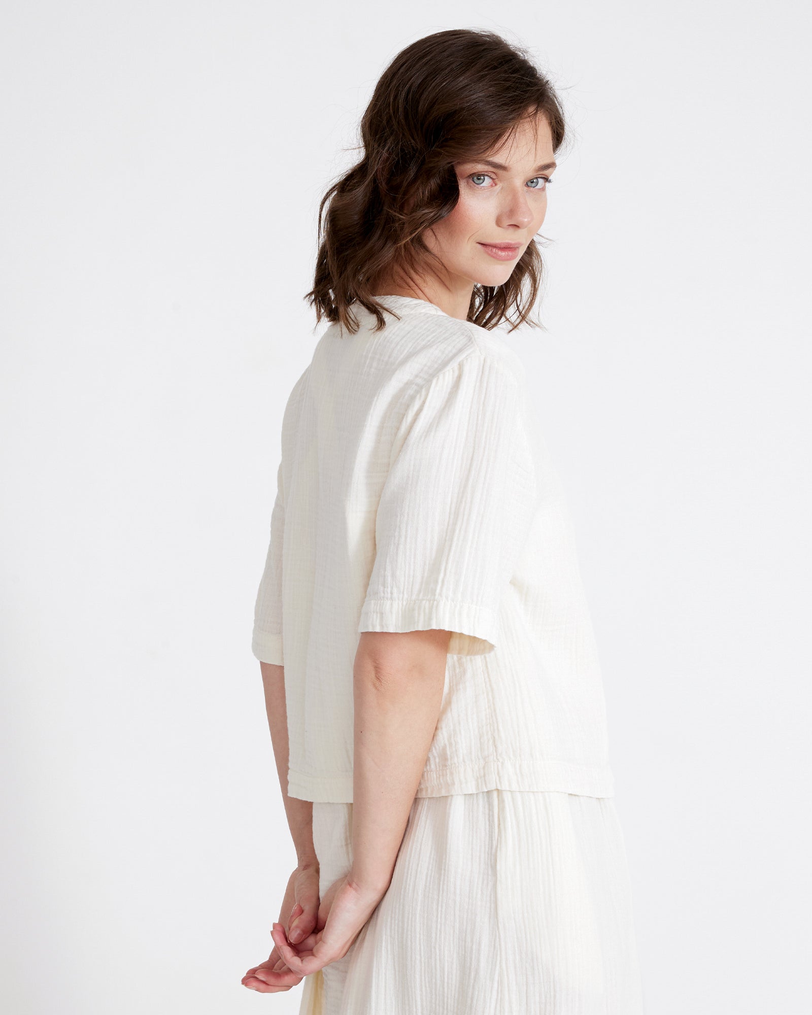 Malena Cropped Shirt