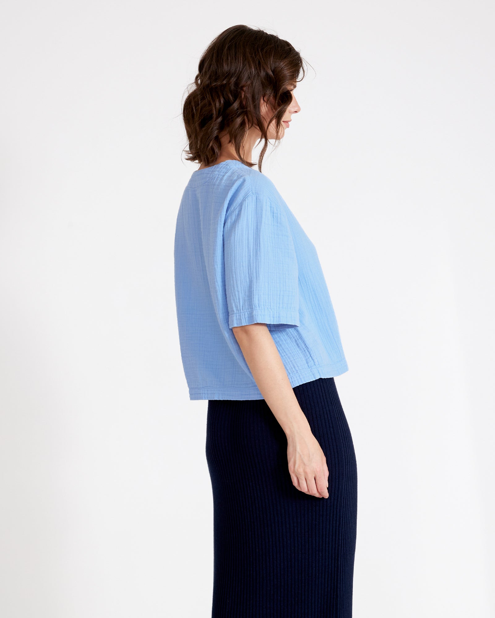Malena Cropped Shirt