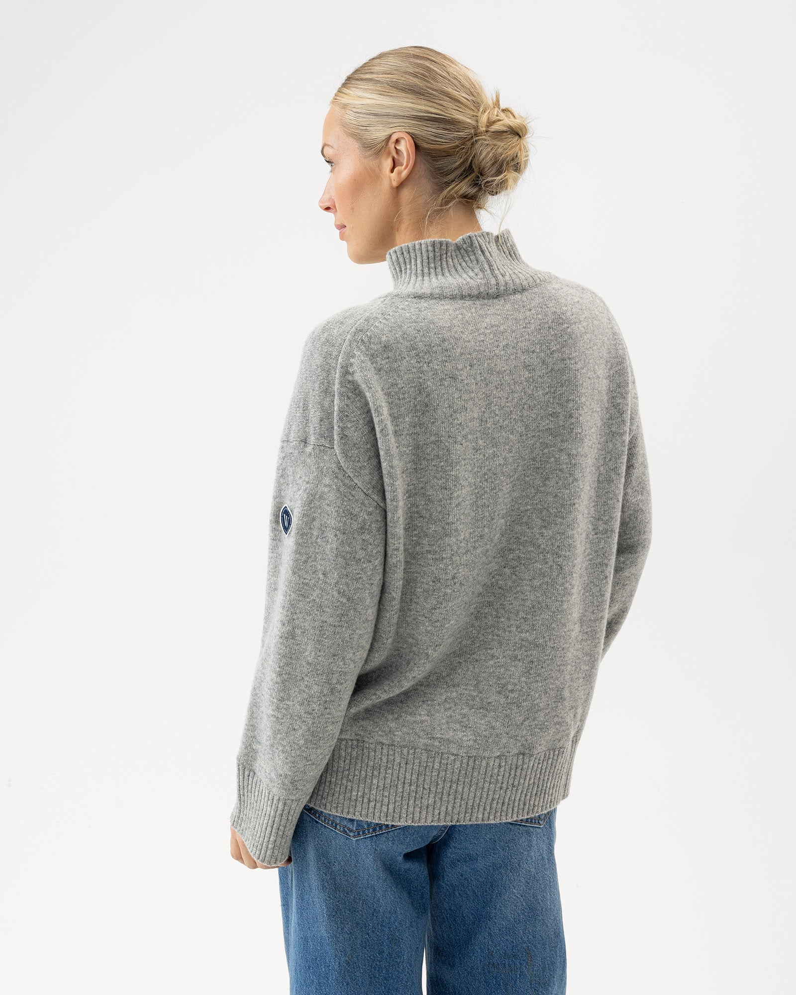 Margot Windproof Turtle -Grey Mel