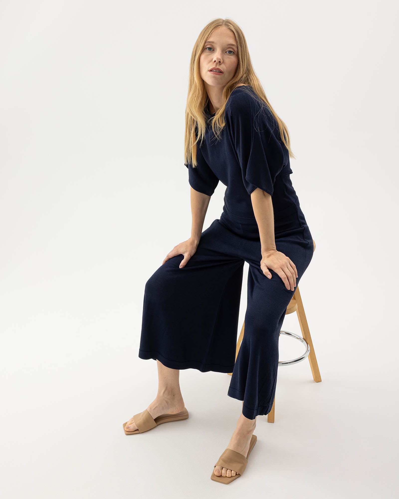 Marilyn Skort Pant- Navy