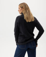 Martina Windproof Sweater- Anthracite