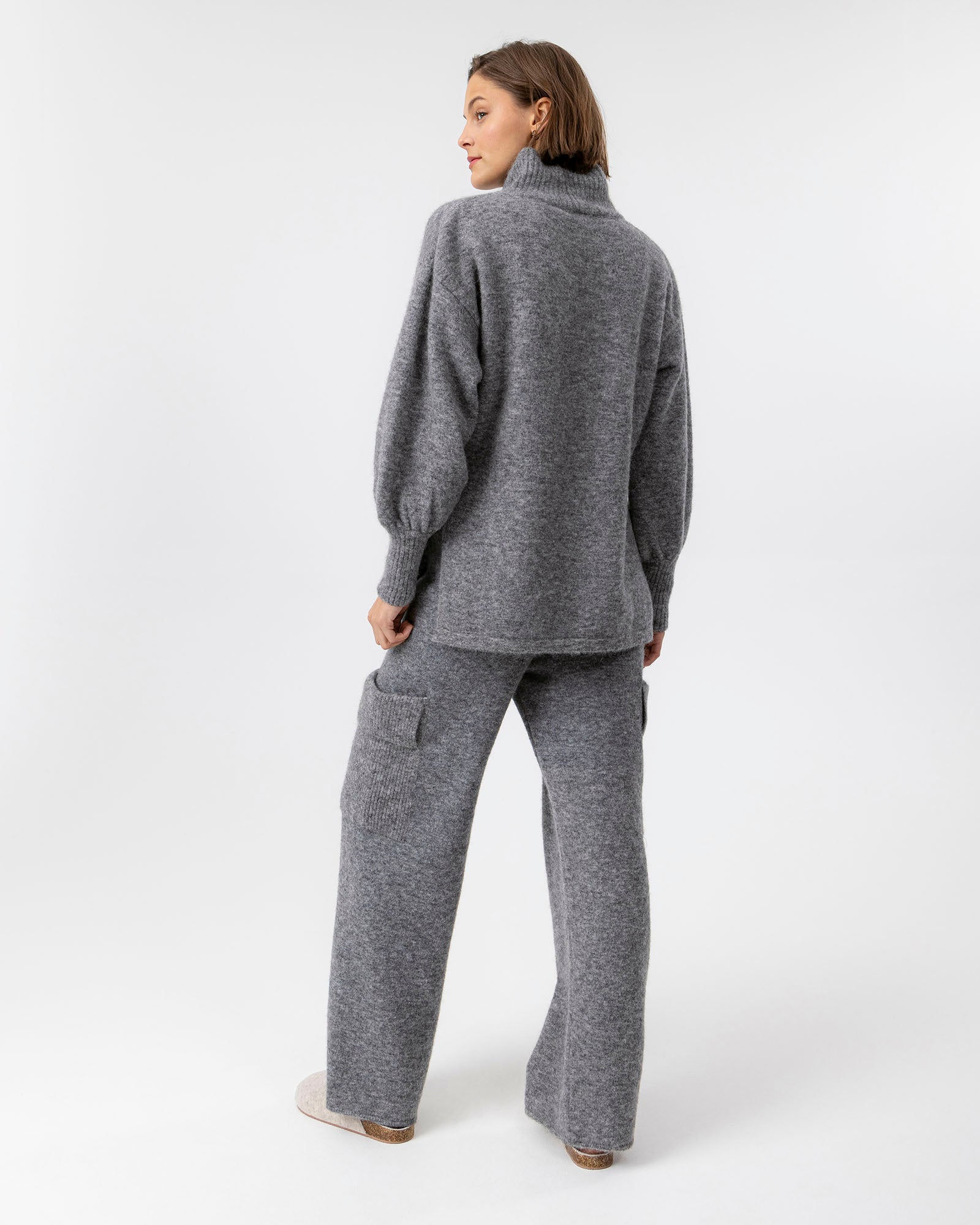 Matilda Cargo Pant- Grey
