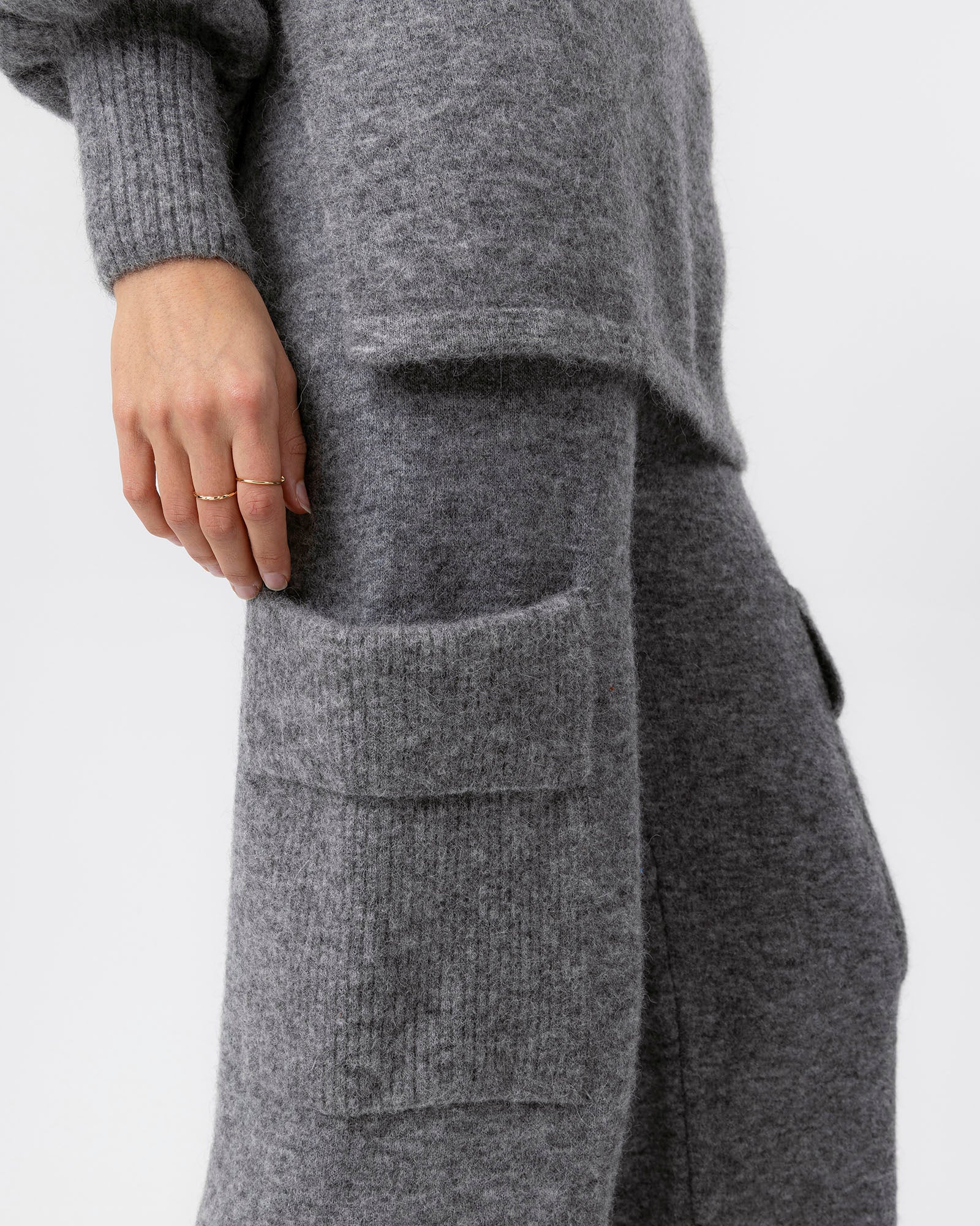 Matilda Cargo Pant- Grey