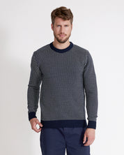 Matteo- Navy/Off White