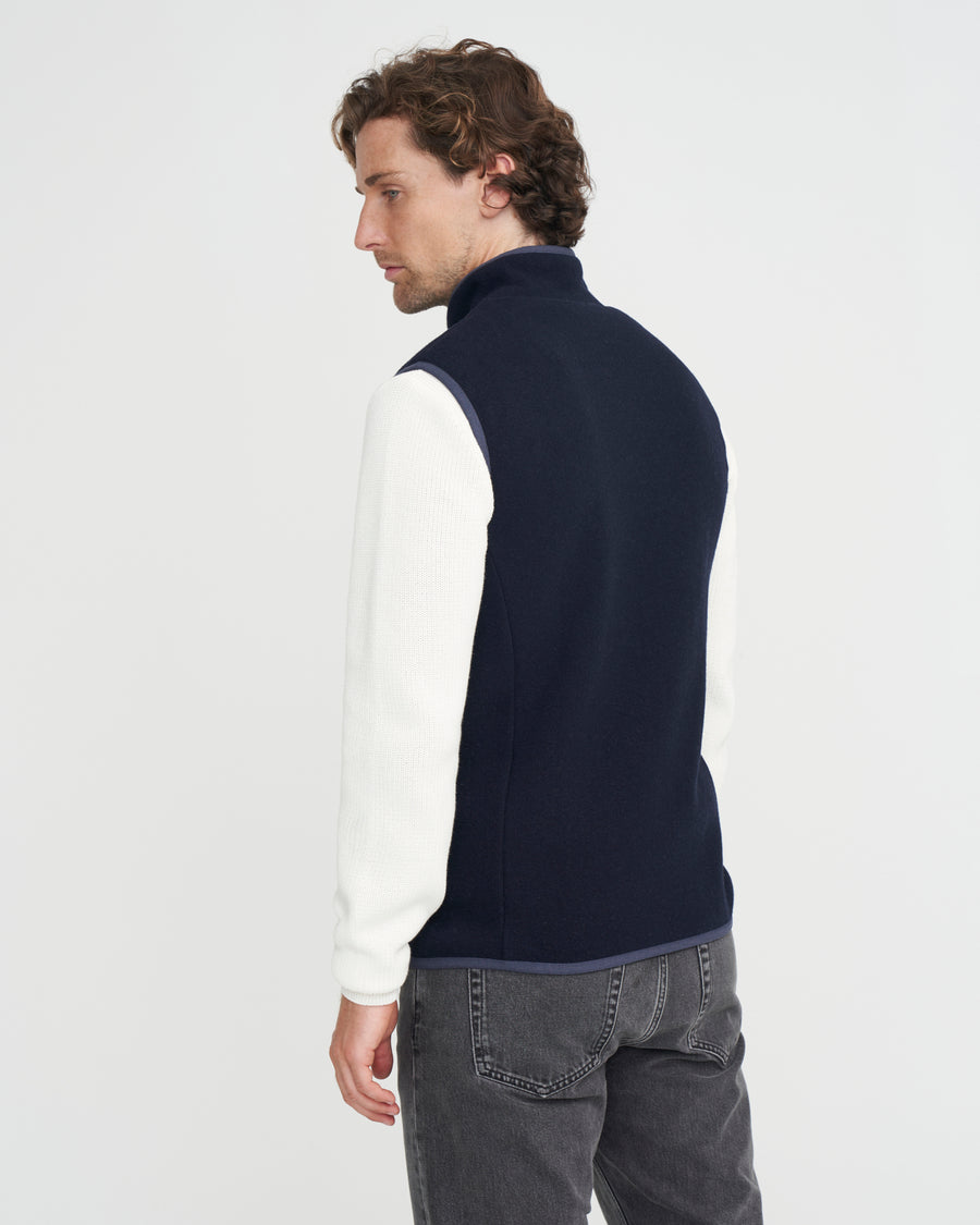 Moses WP Vest-Navy/Mole