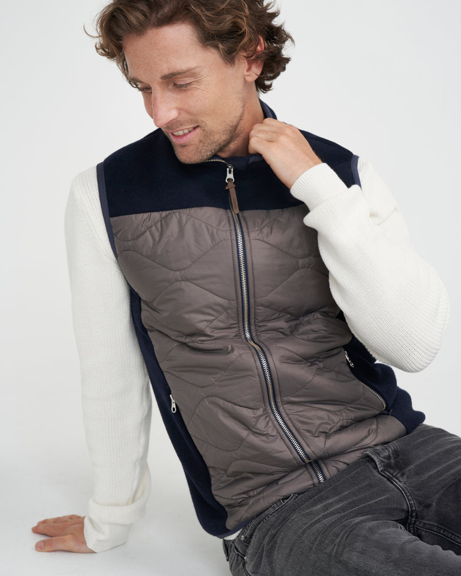 Moses WP Vest-Navy/Mole