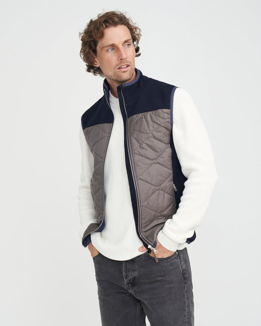 Moses WP Vest-Navy/Mole