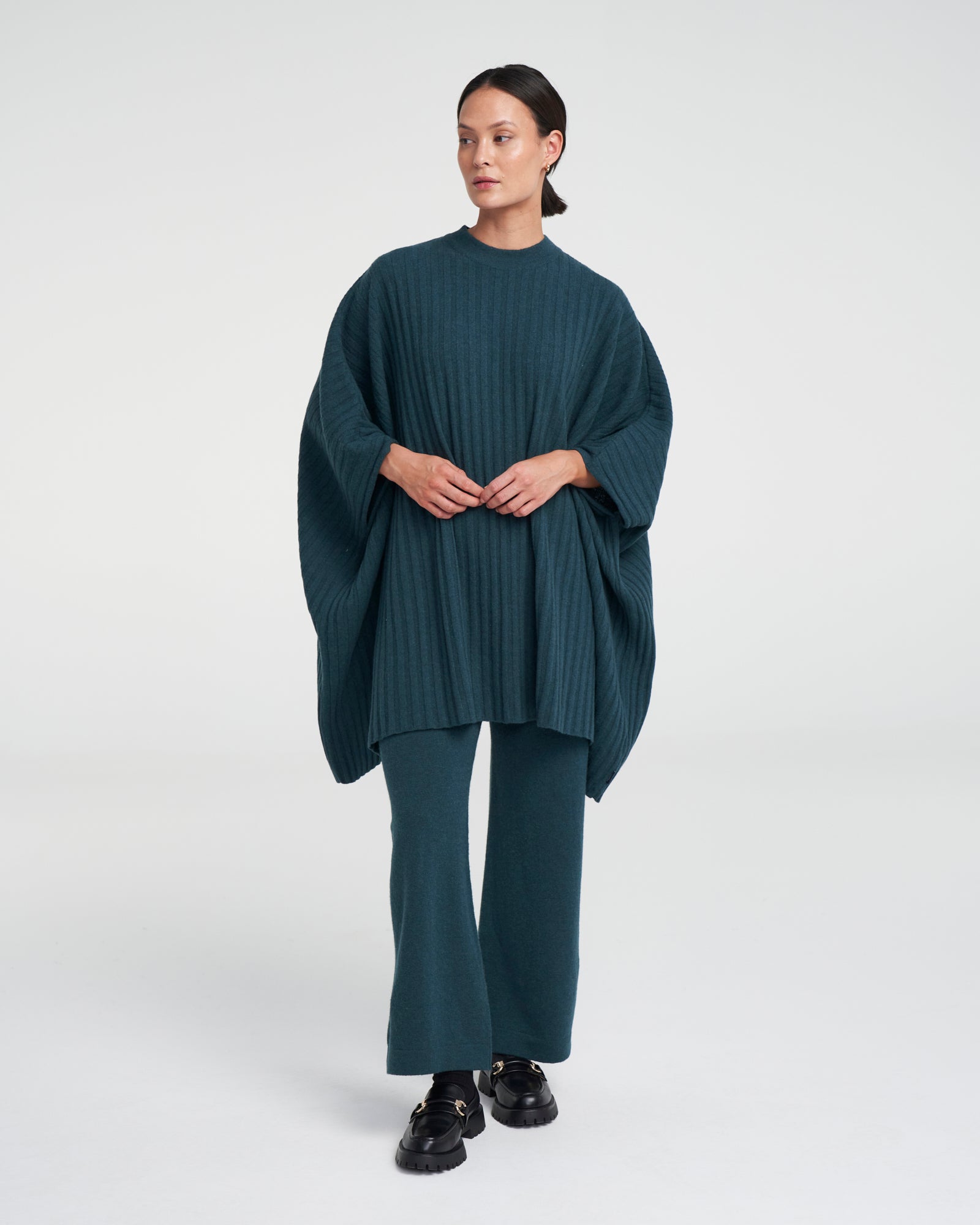 Petra Kaftan Dress- Deep Pond