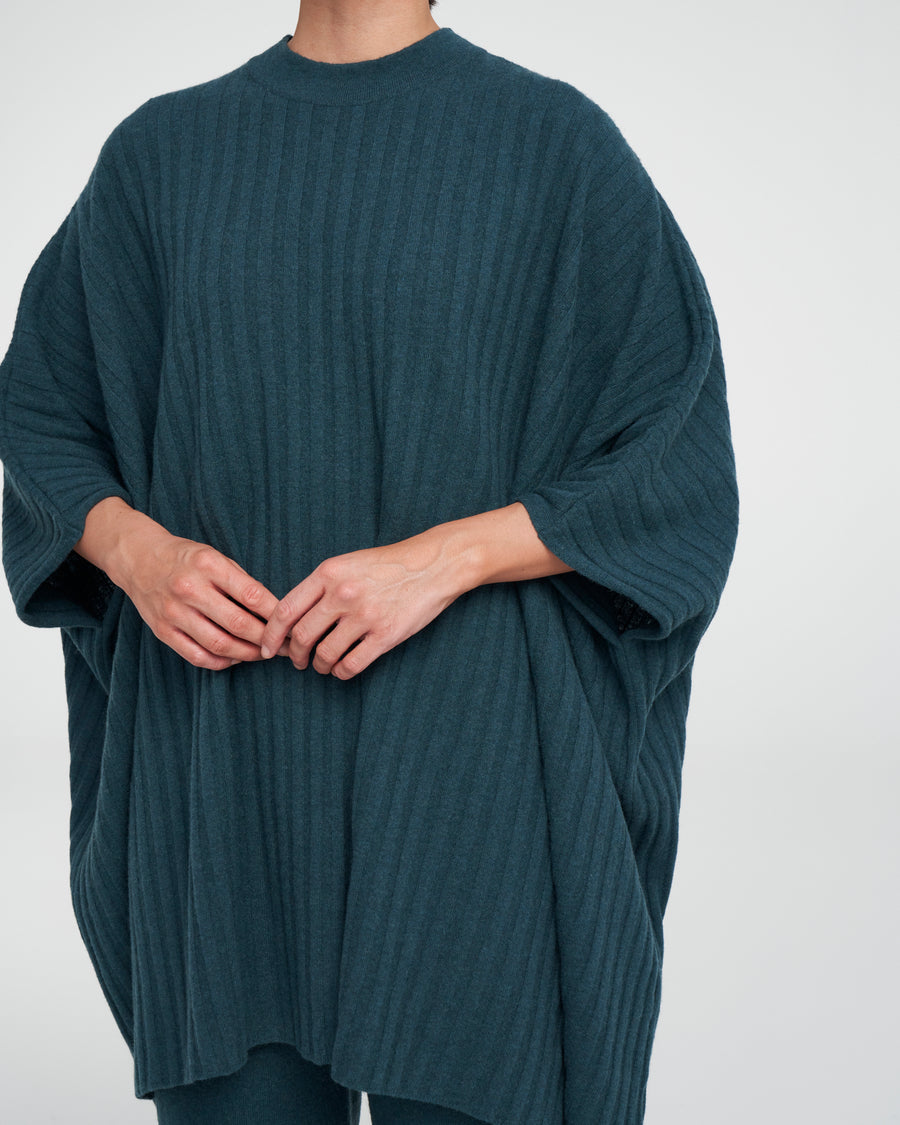 Petra Kaftan Dress- Deep Pond