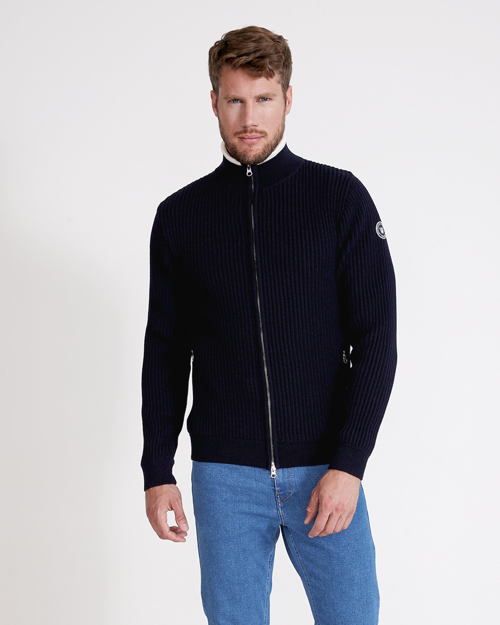 Ragnar Full Zip Windproof- Navy