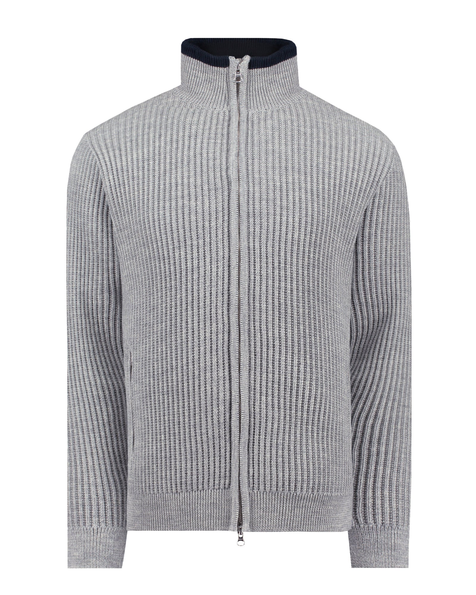 Ragnar Full Zip Windproof- Lt. Grey Melange