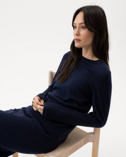 Renata Crew-Dark Navy
