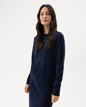 Renata Crew-Dark Navy