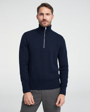 Sivert T-Neck- Navy