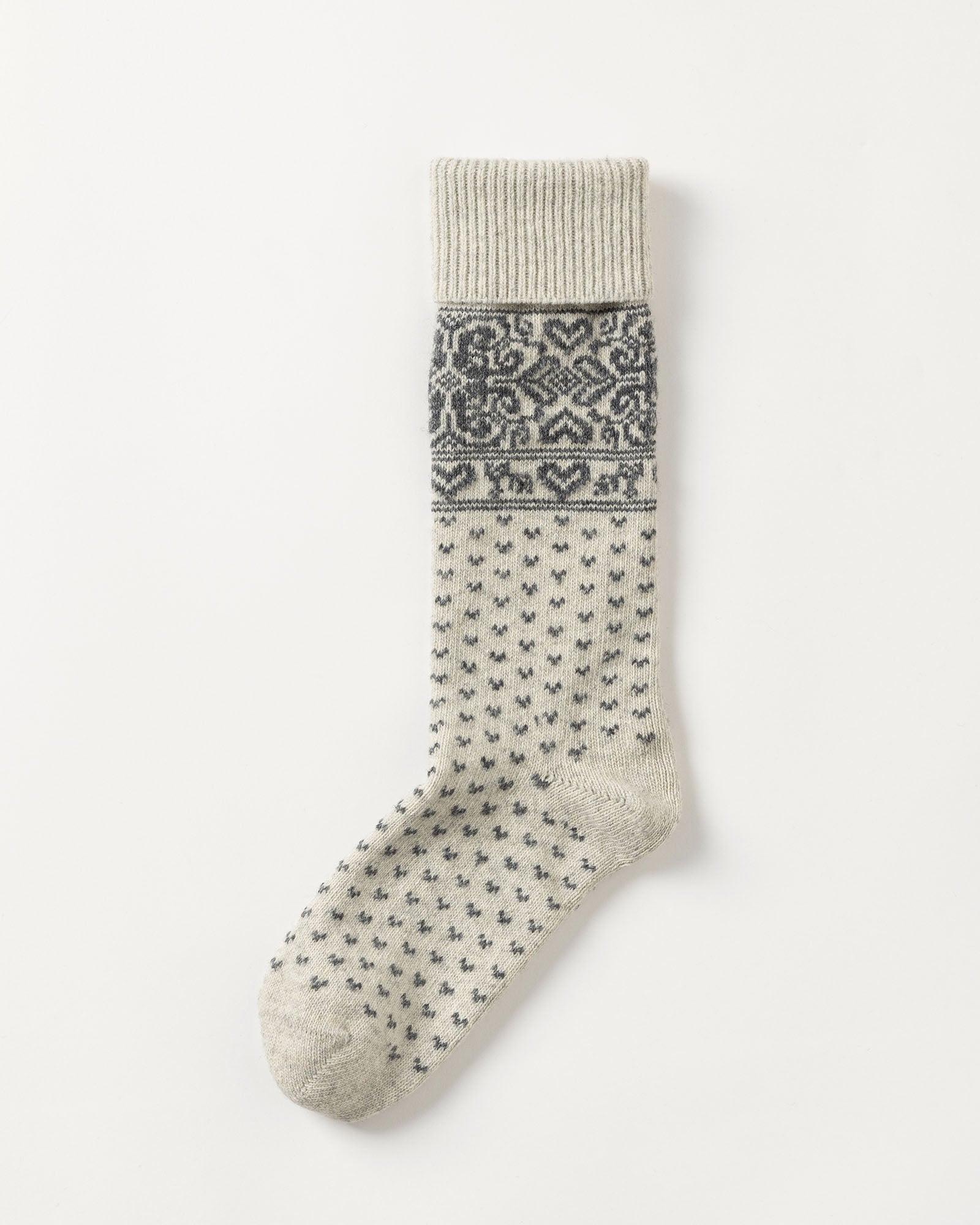 Sundborn Raggsocka- Off White Mel