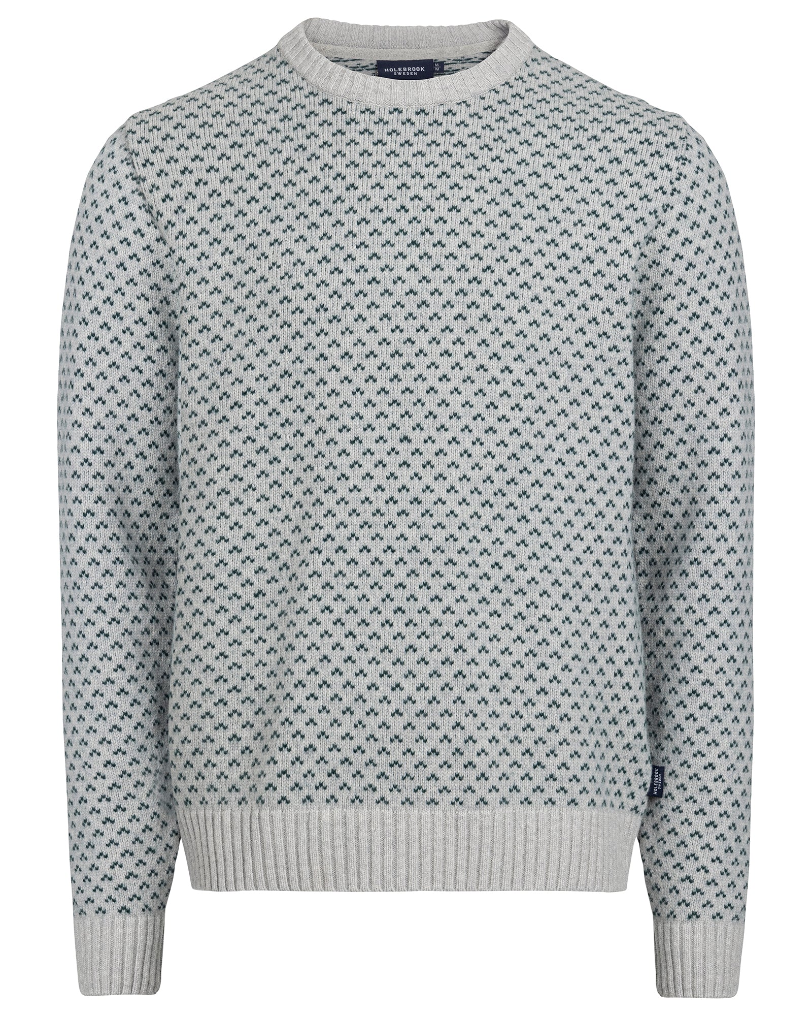 Torsten Crew- Grey/ Pine