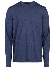 Ulrik Long Sleeve-Navy Mel