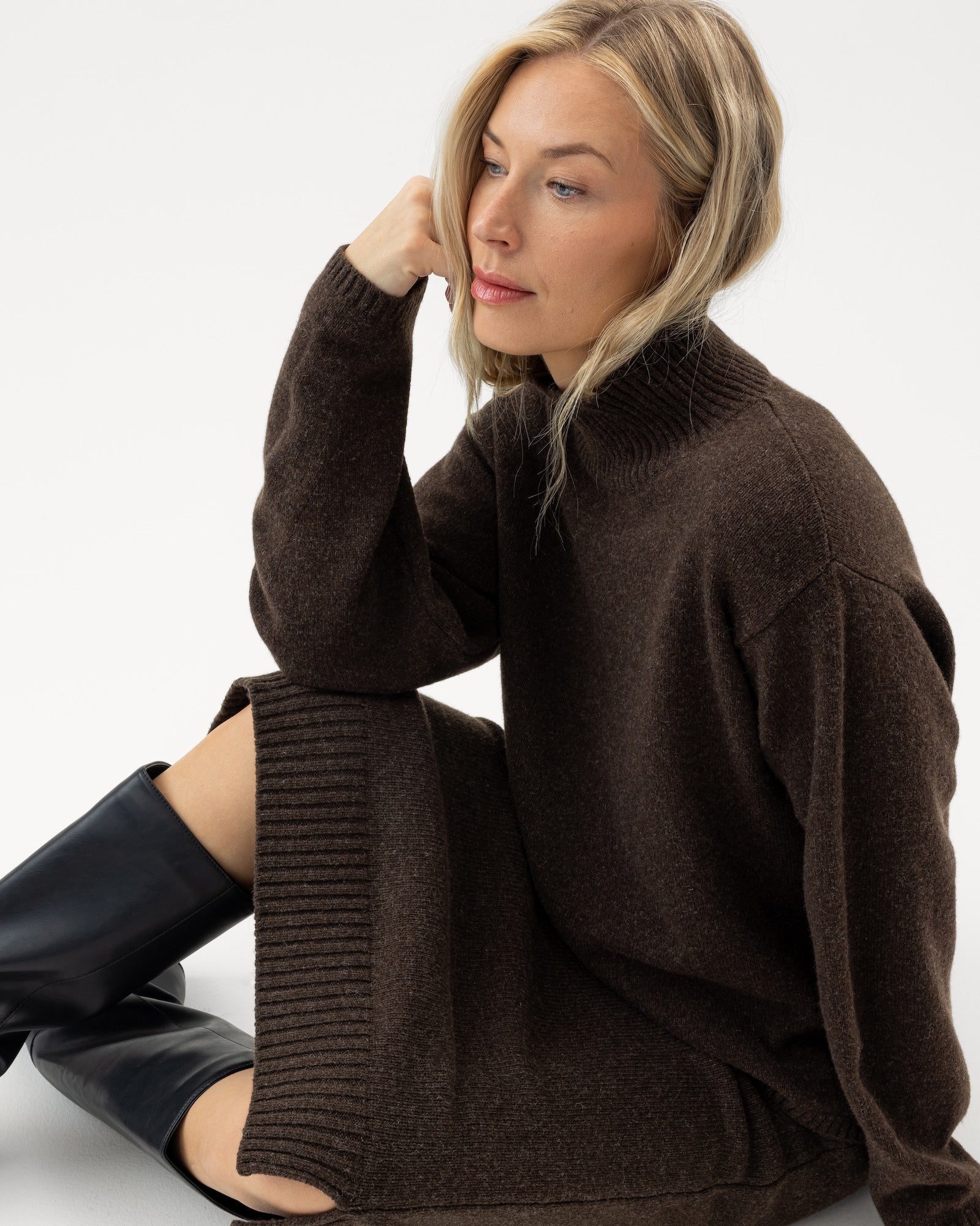 Veronika Turtle- Brown Mel