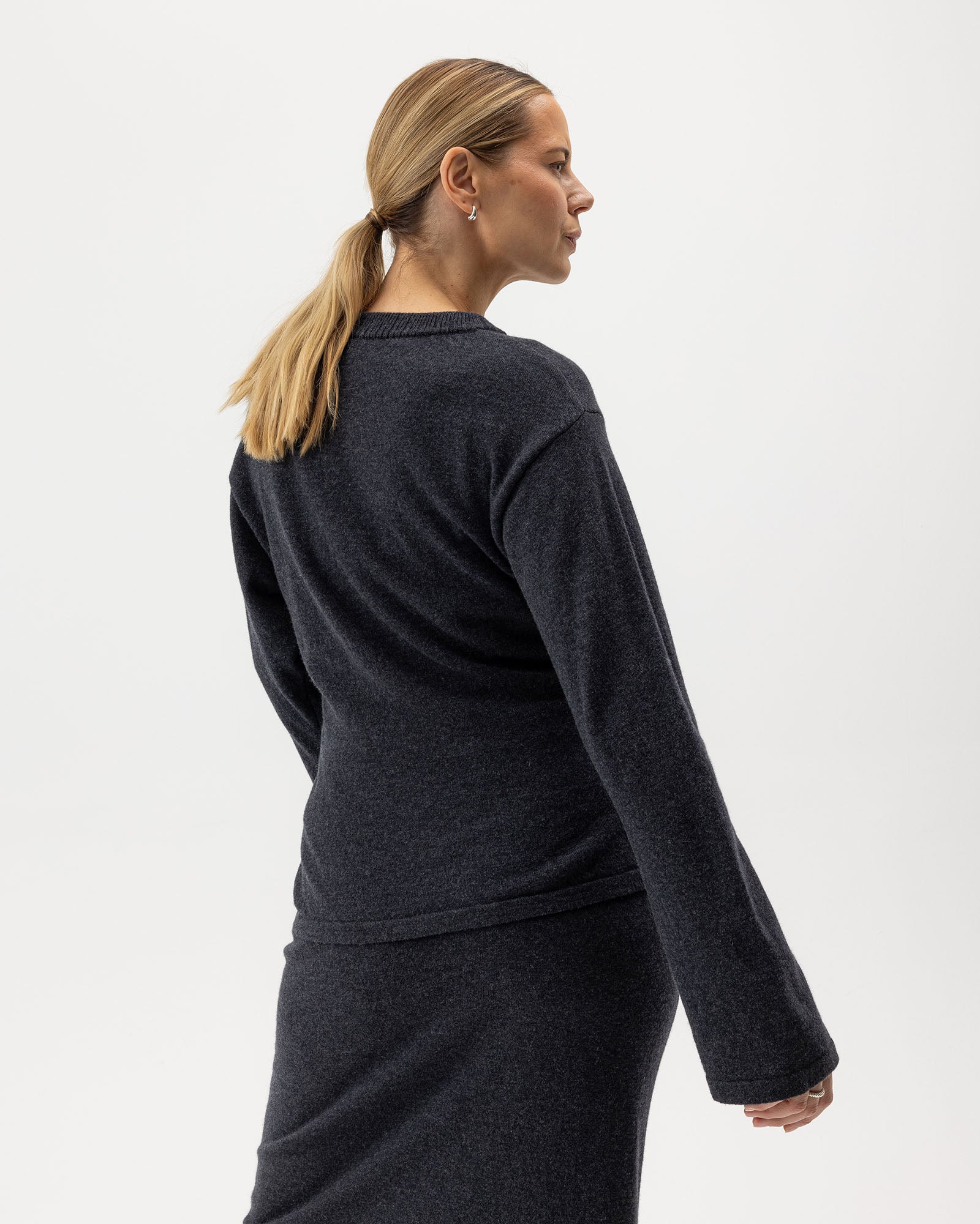 Wendela Crew- Dark Grey Mel