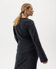 Wendela Crew- Dark Grey Mel