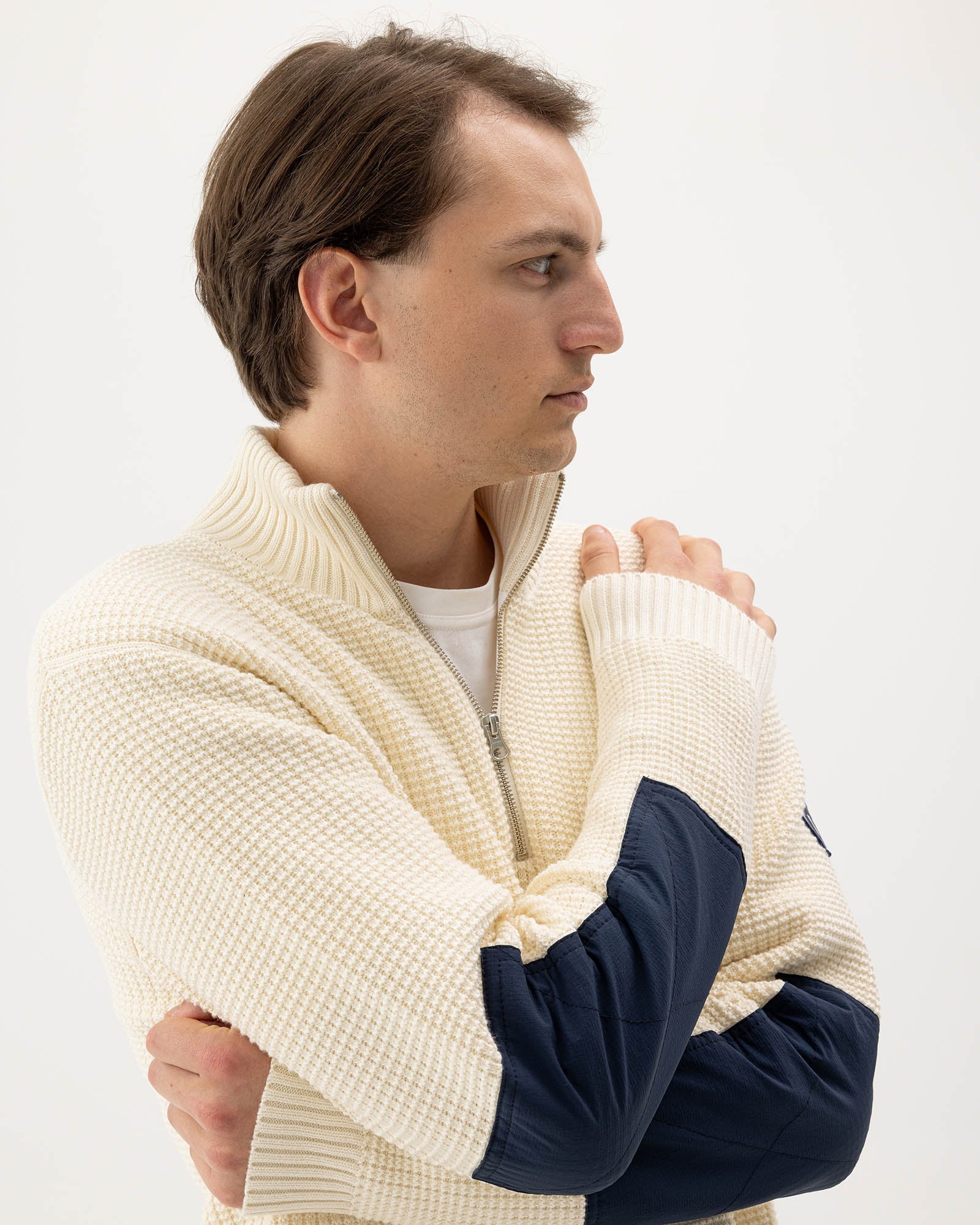 Wilgot T- Neck Windproof Sweater
