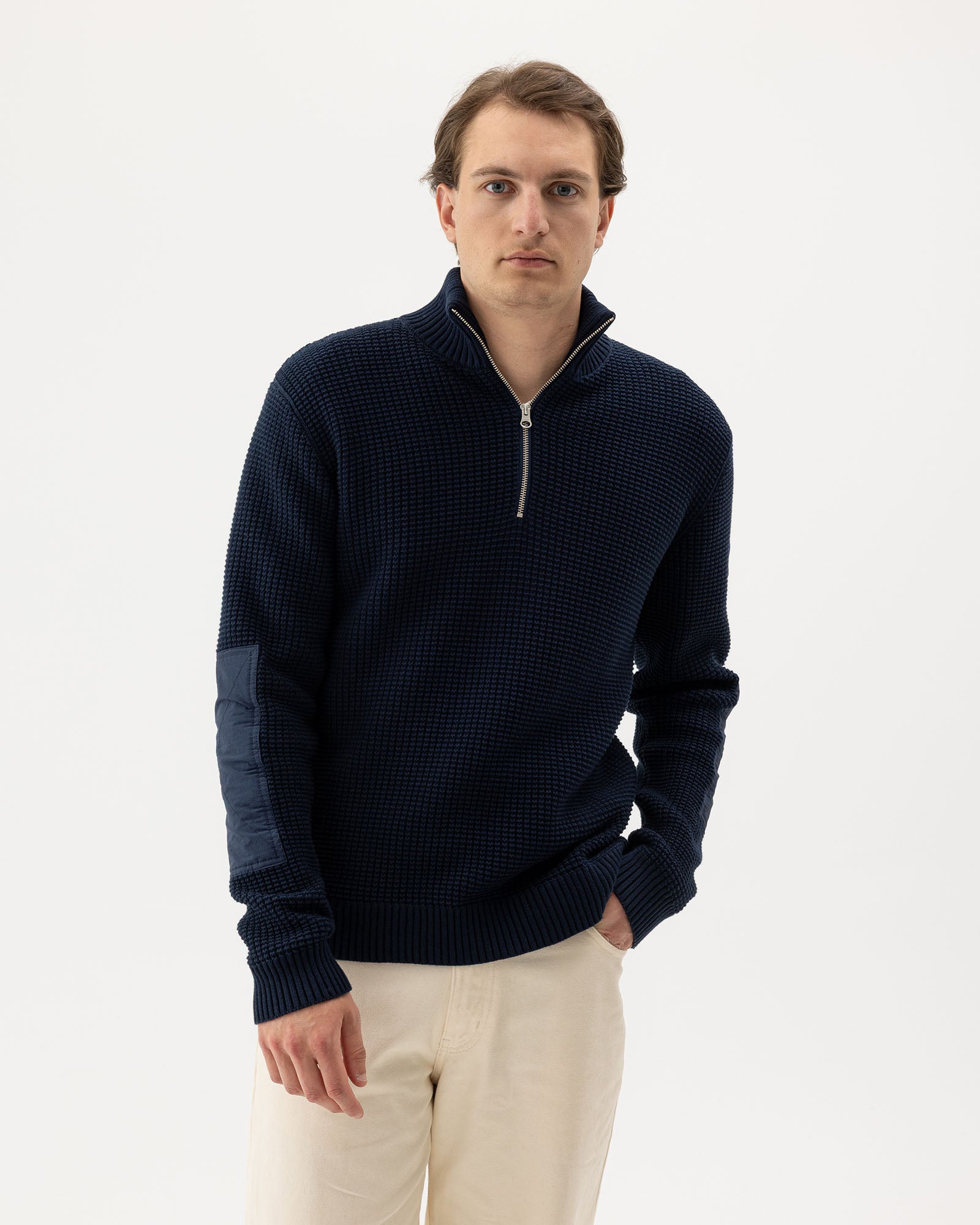 Wilgot T- Neck Windproof Sweater