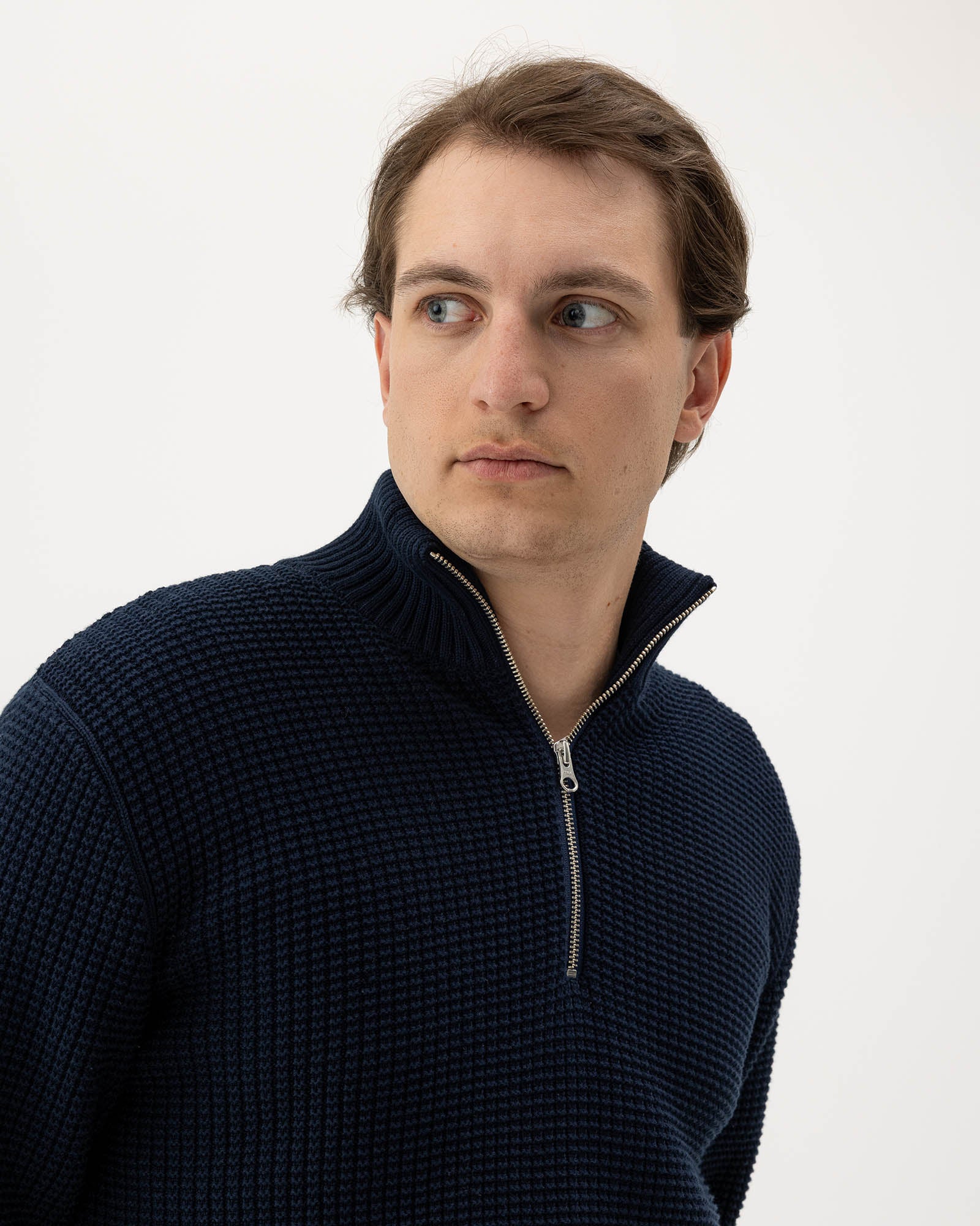 Wilgot T- Neck Windproof Sweater