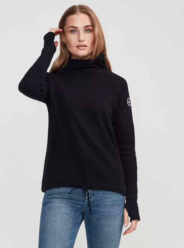 Martina Windproof Sweater- Navy