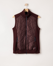 Mary Windproof Vest- Maroon