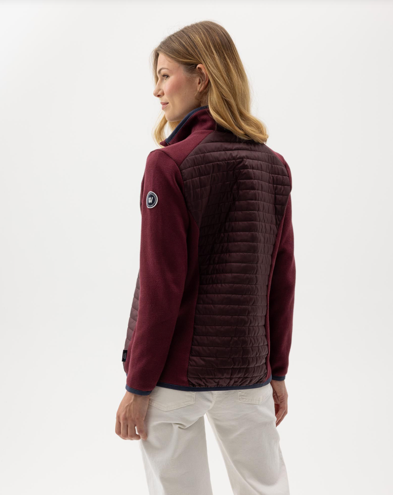 Mimmi Full Zip Windproof Jacket  Maroon