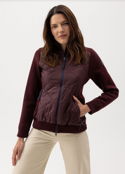 Lola Full Zip Windproof - Maroon