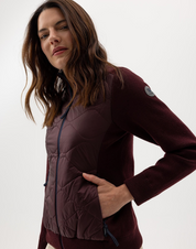 Lola Full Zip Windproof - Maroon