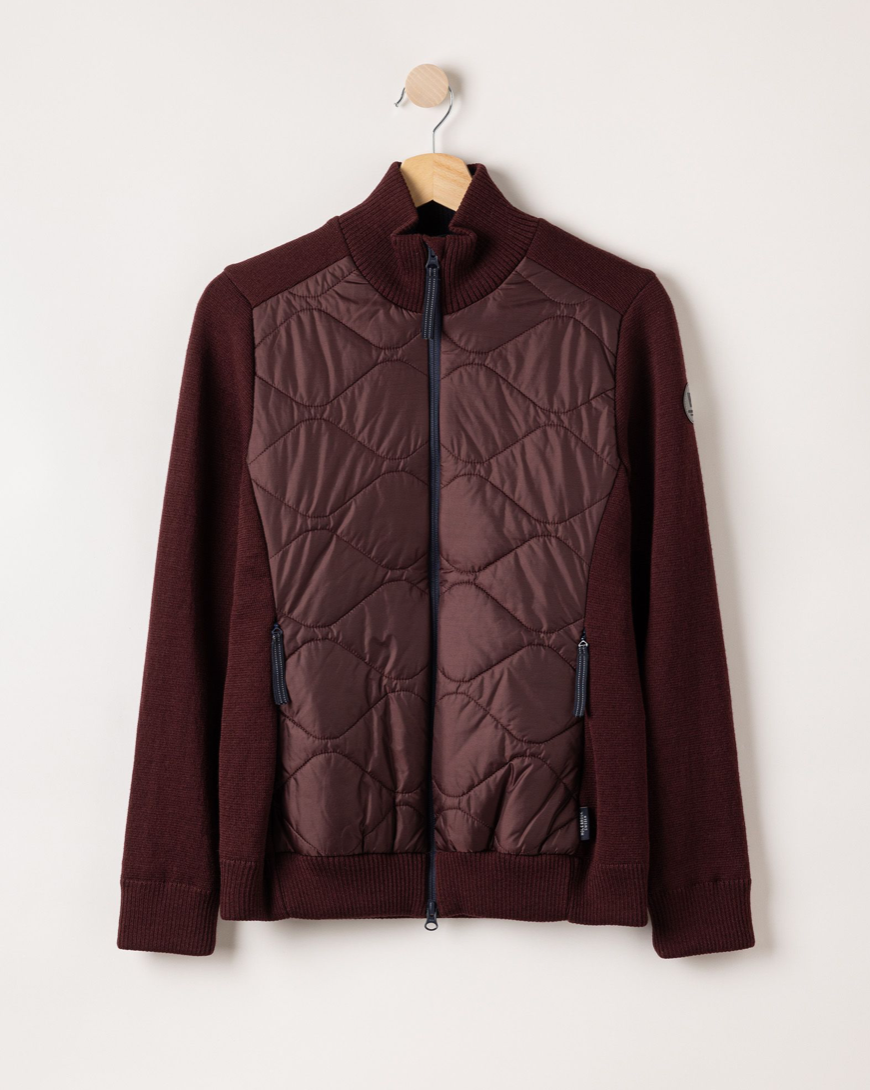 Lola Full Zip Windproof - Maroon