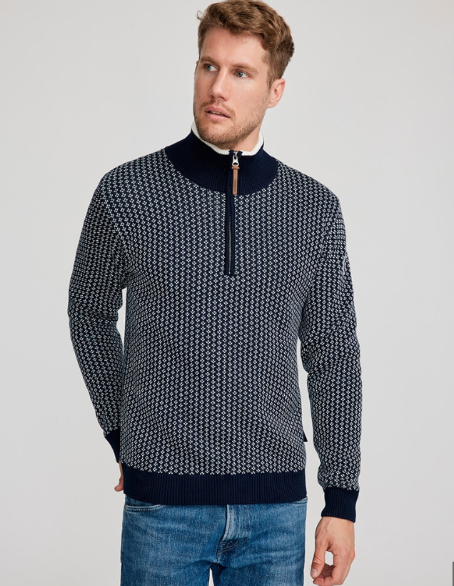 Samuel T-Neck Windproof Sweater