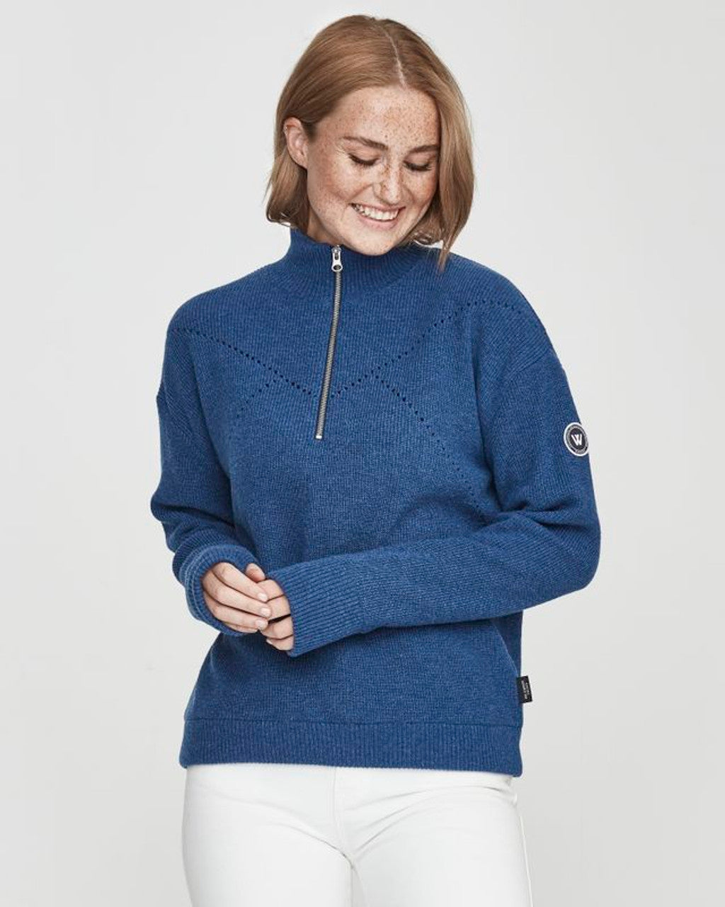 Siv T-Neck Dark Royal