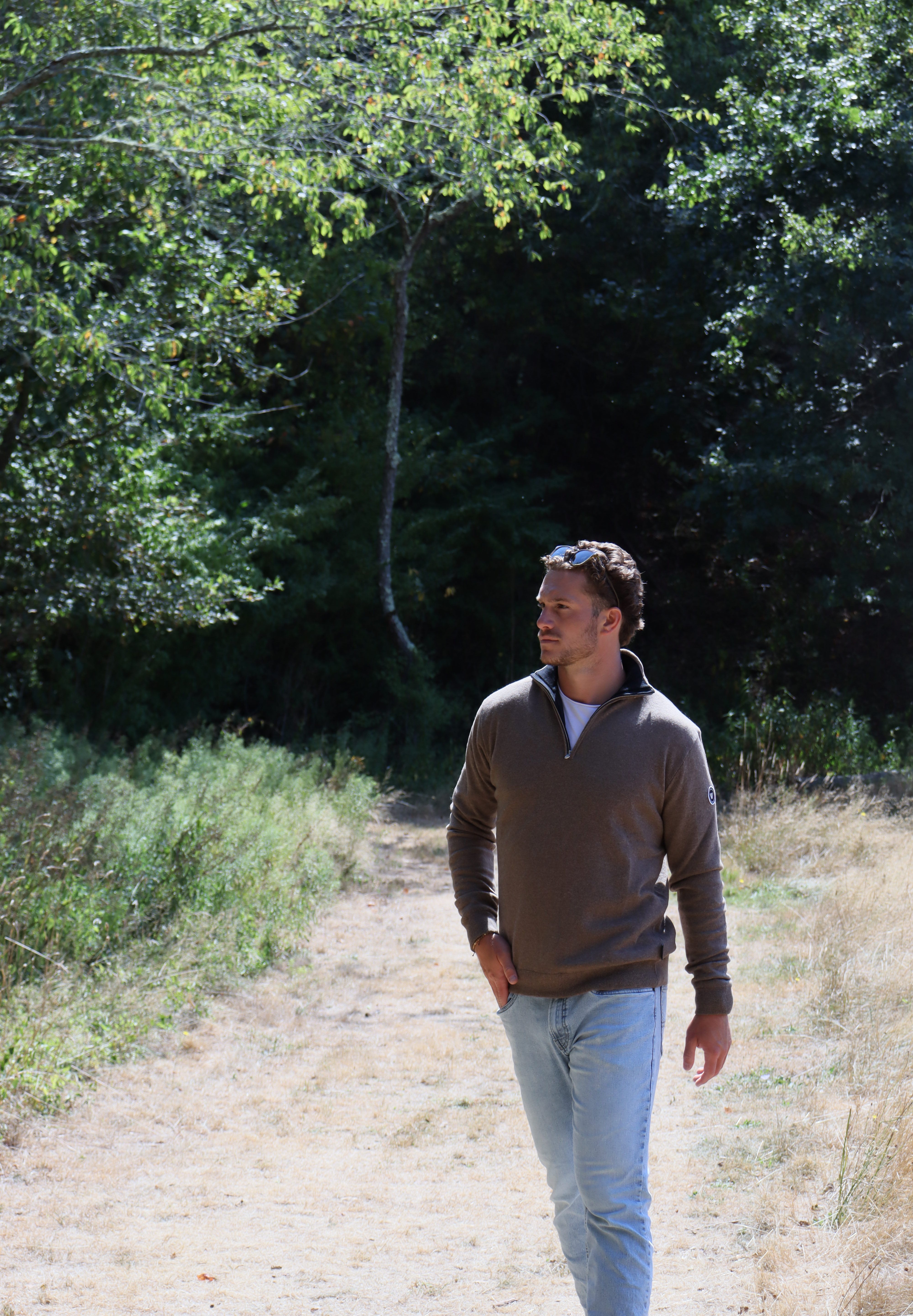 Duncan T-Neck Windproof-Walnut