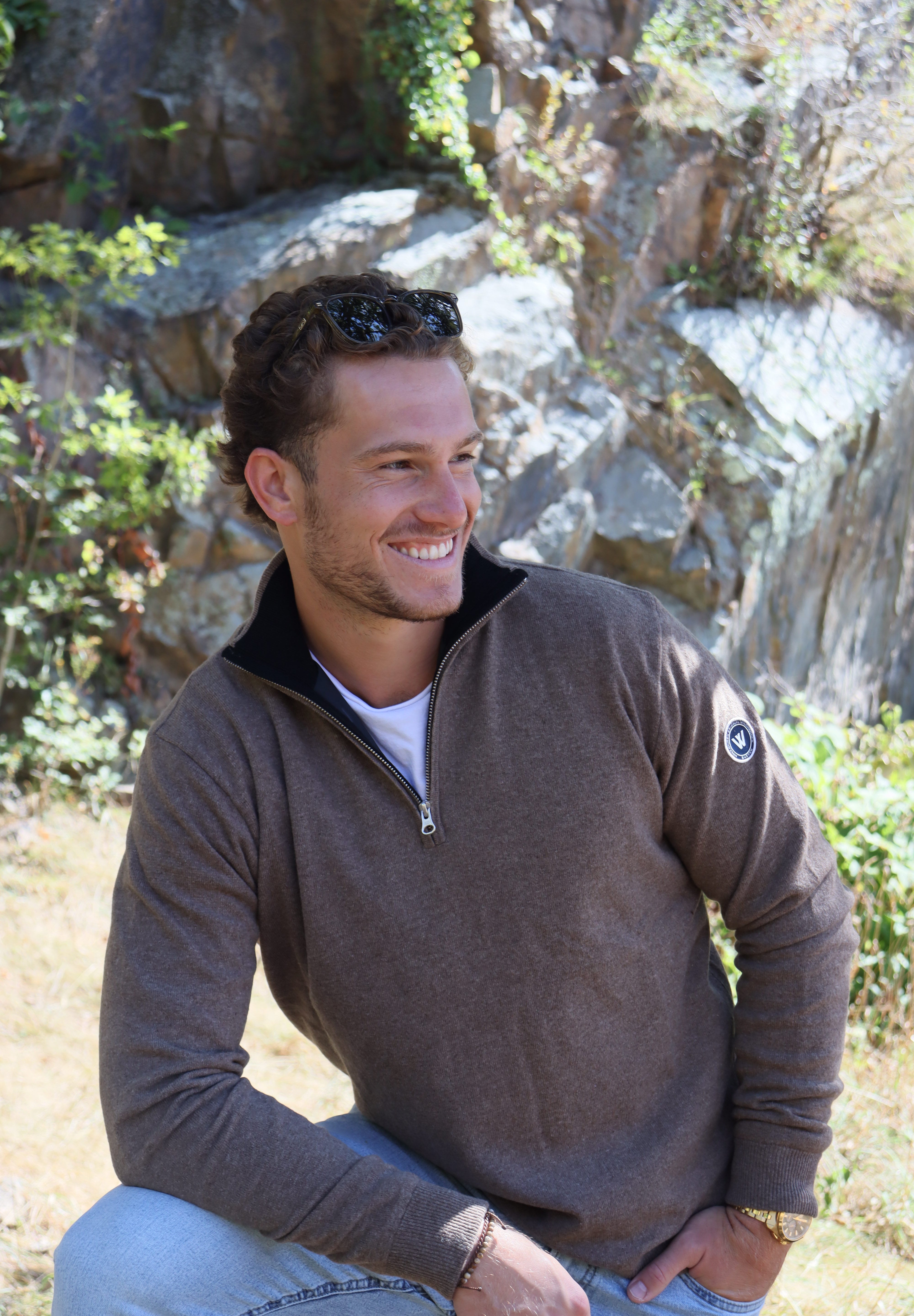 Duncan T-Neck Windproof-Walnut