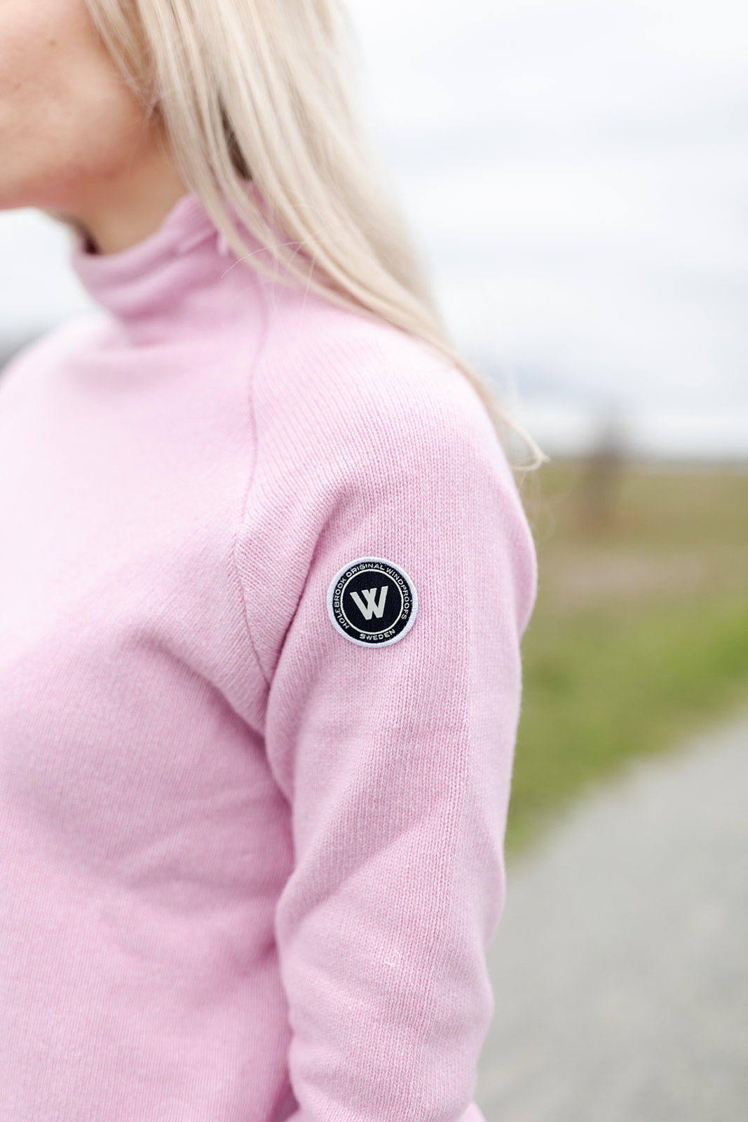 Martina Windproof Sweater -Light Pink