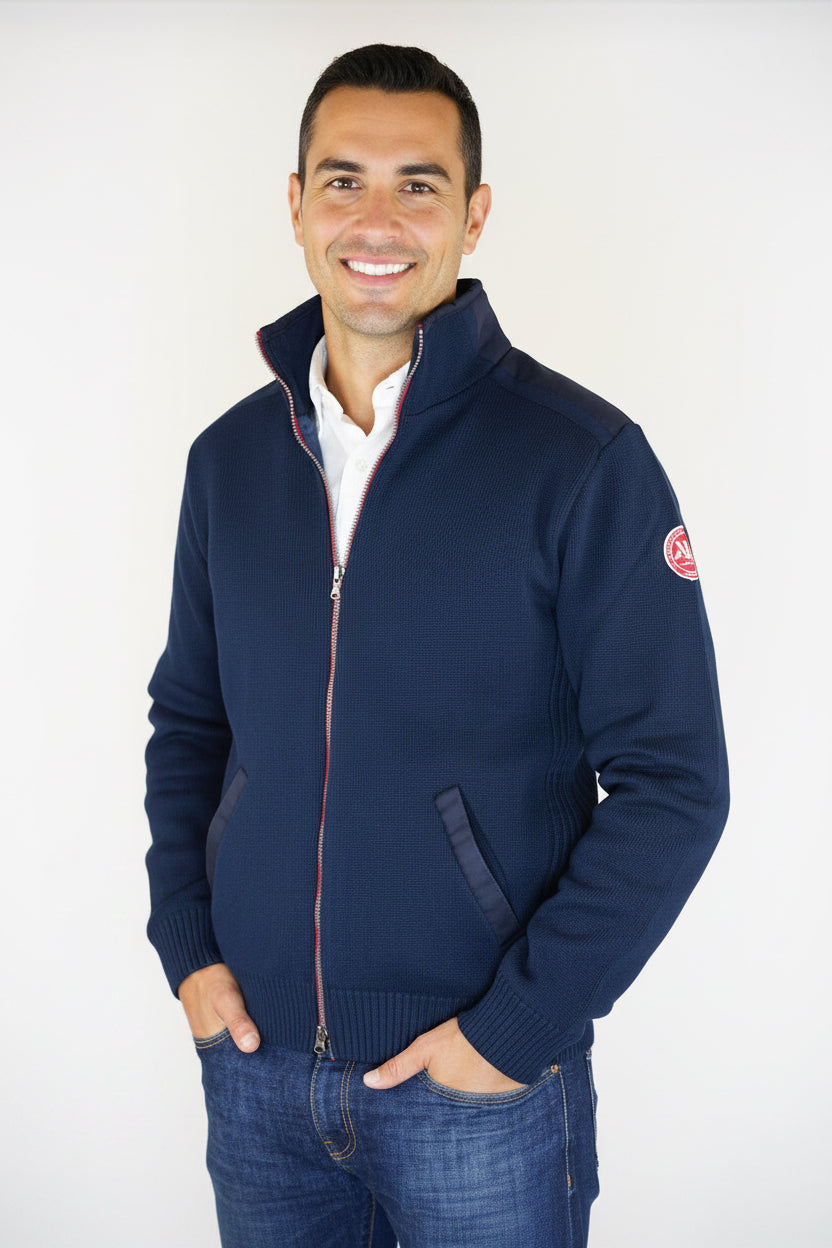 Gregor Full-Zip Windproof- Navy