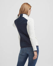 Mimmi Full Zip Windproof Jacket  -Off White/Navy