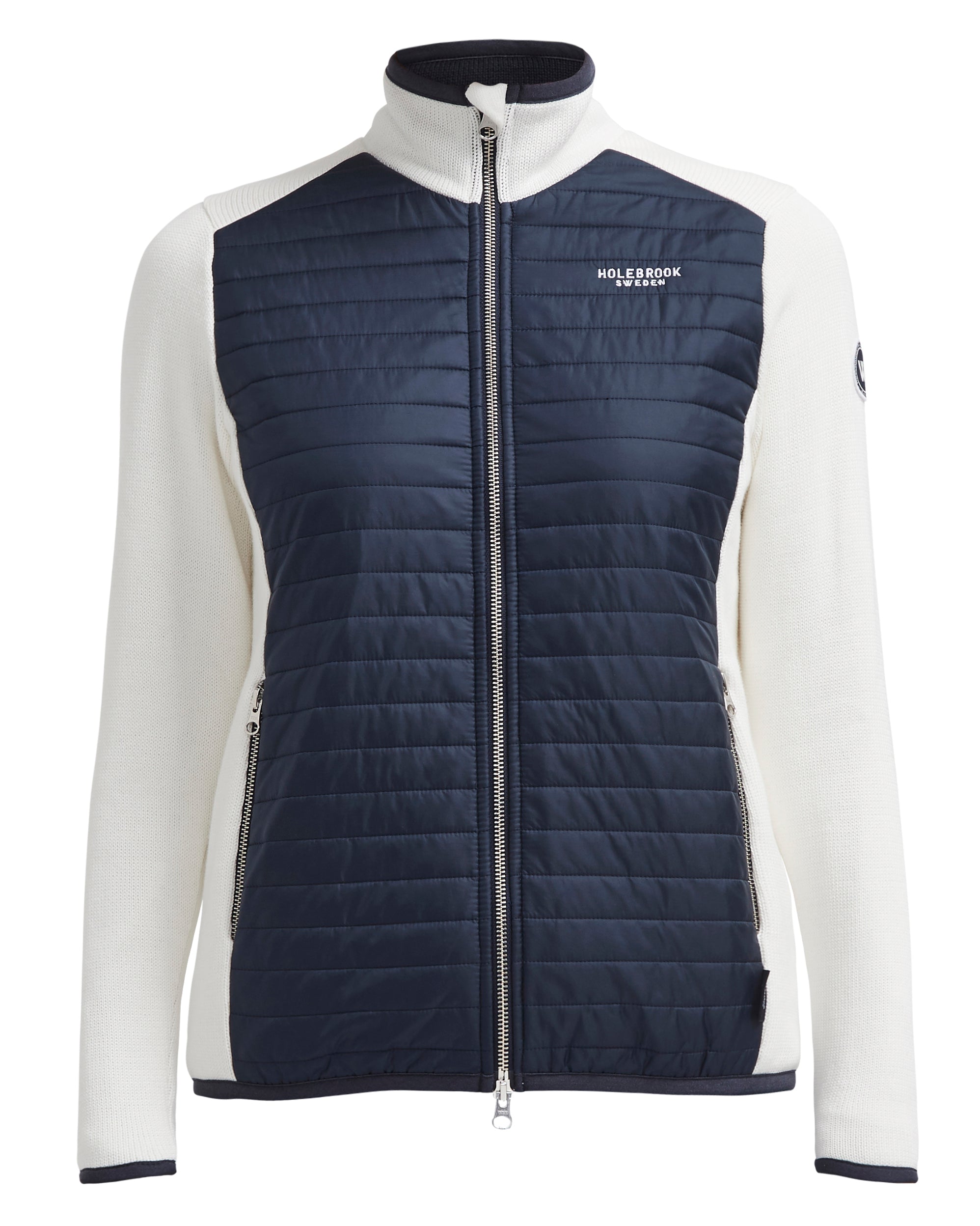 Mimmi Full Zip Windproof Jacket  -Off White/Navy