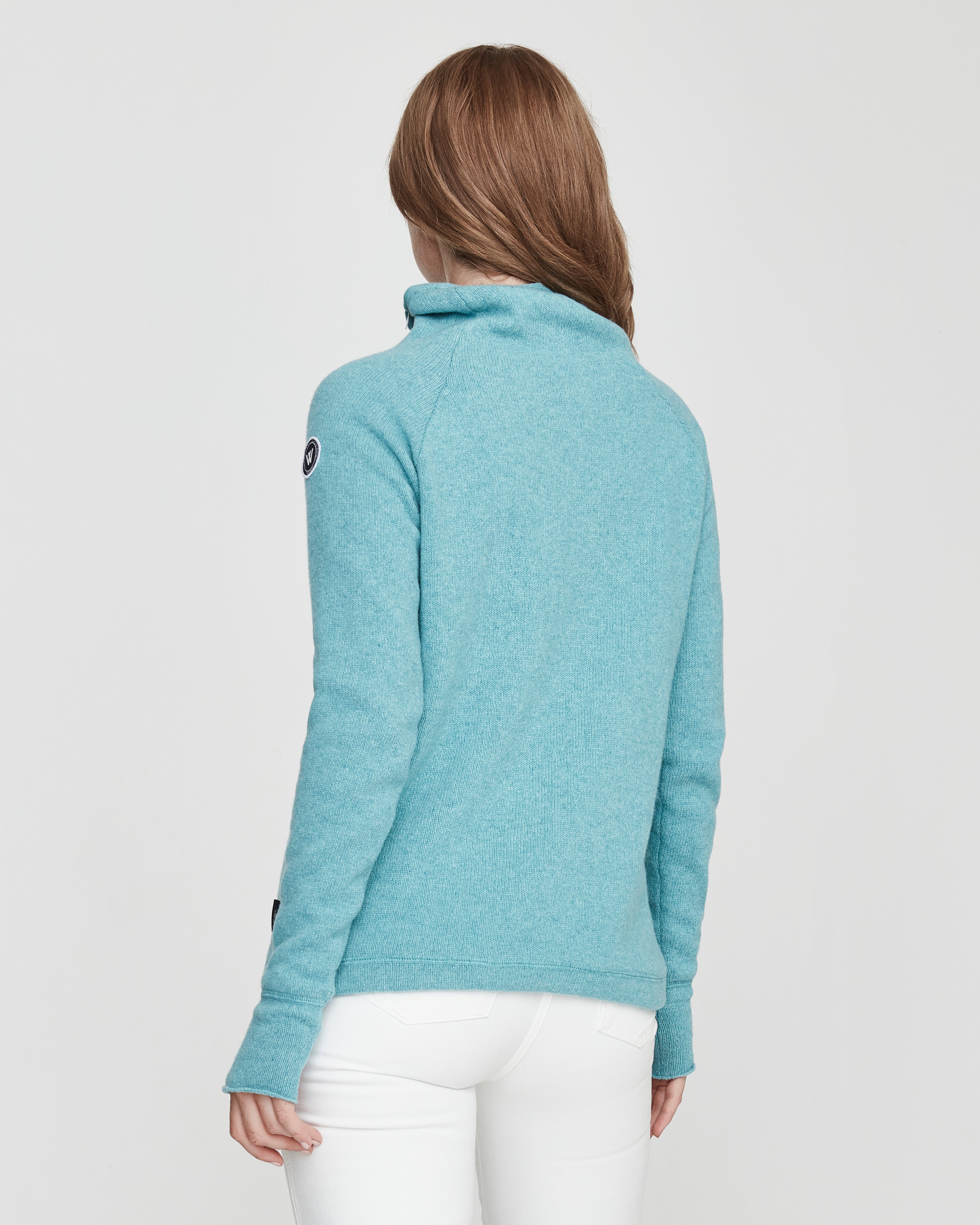 Martina Windproof Sweater- Blue Haze – Holebrook USA