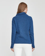 Martina Windproof Sweater- Dark Royal