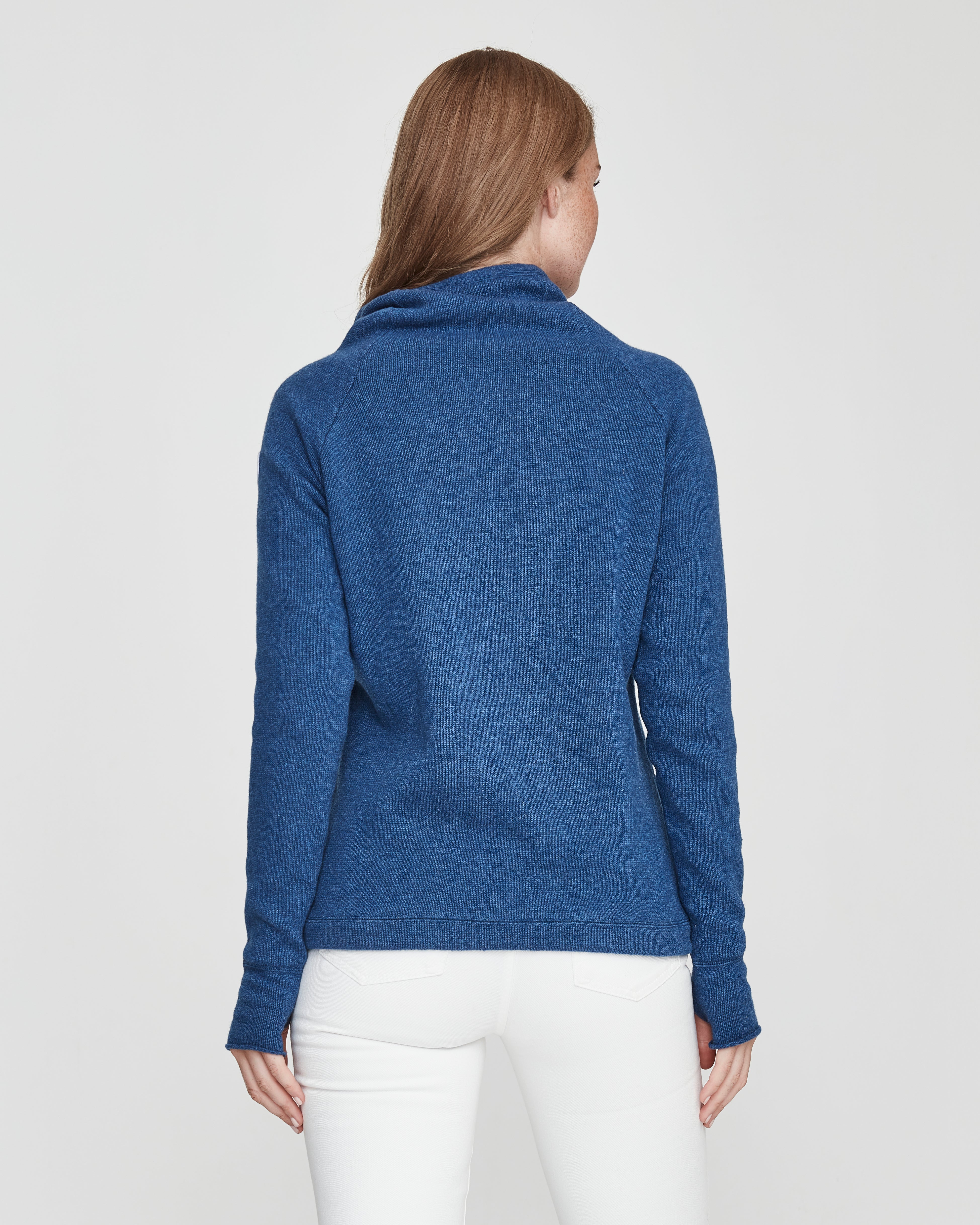 Martina Windproof Sweater- Dark Royal