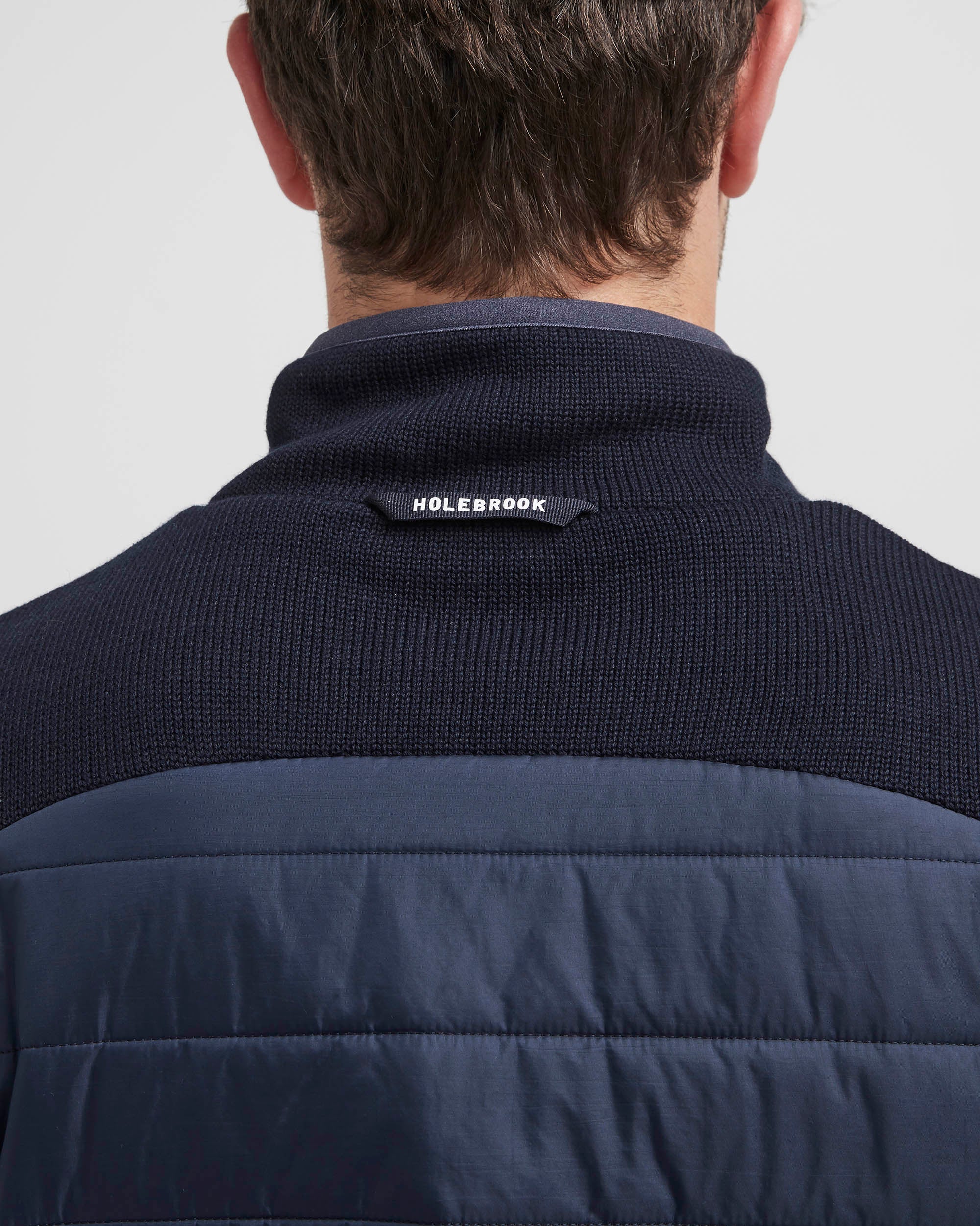 Peder Full Zip Windproof Jacket- Navy