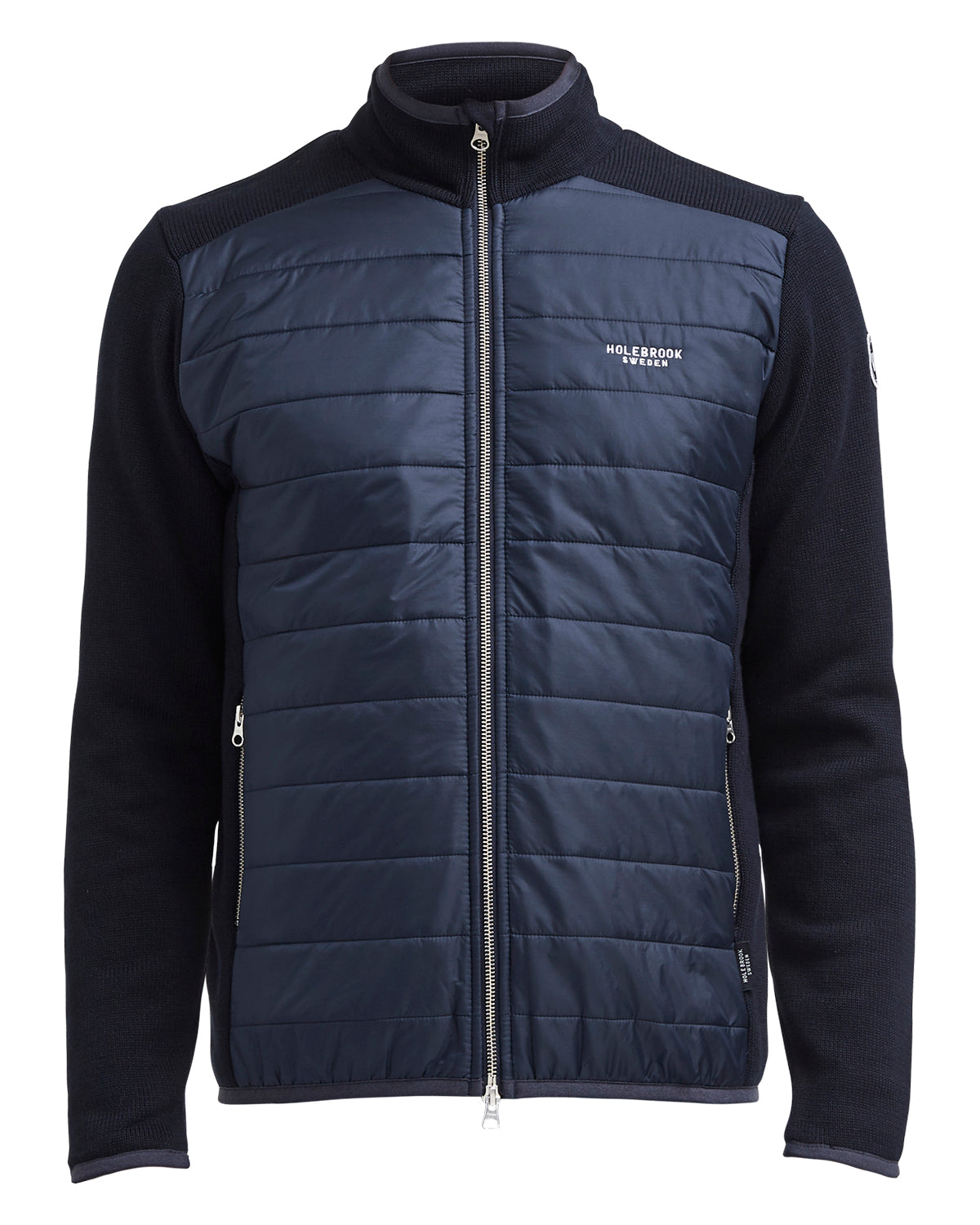 Peder Full Zip Windproof Jacket- Navy