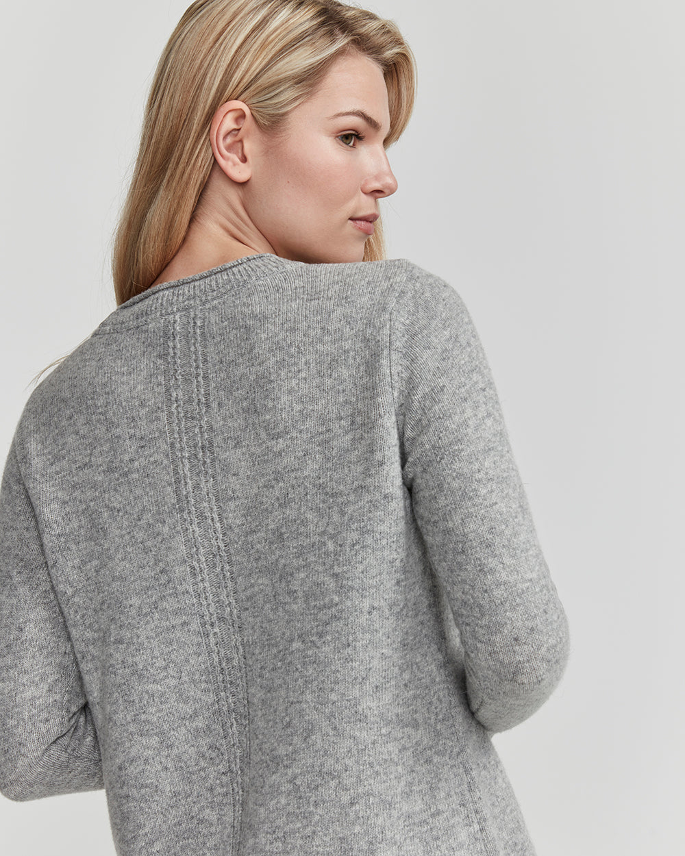 Adrienne Dress- Light Grey