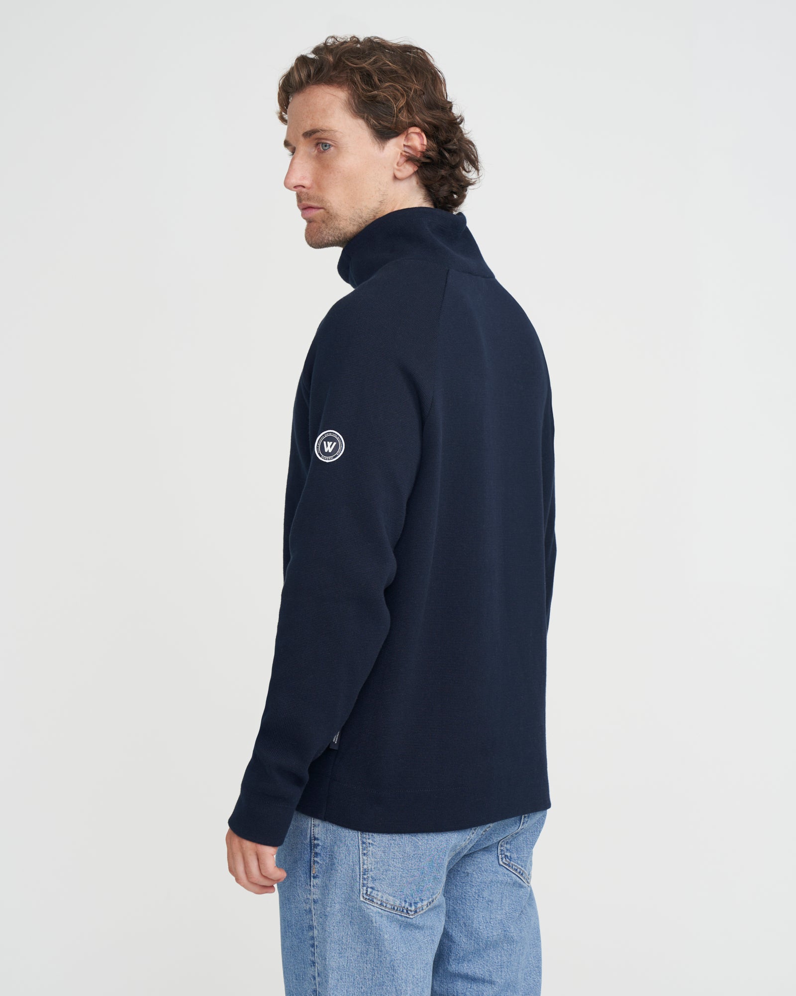 Alrik Windproof Sweater- Navy