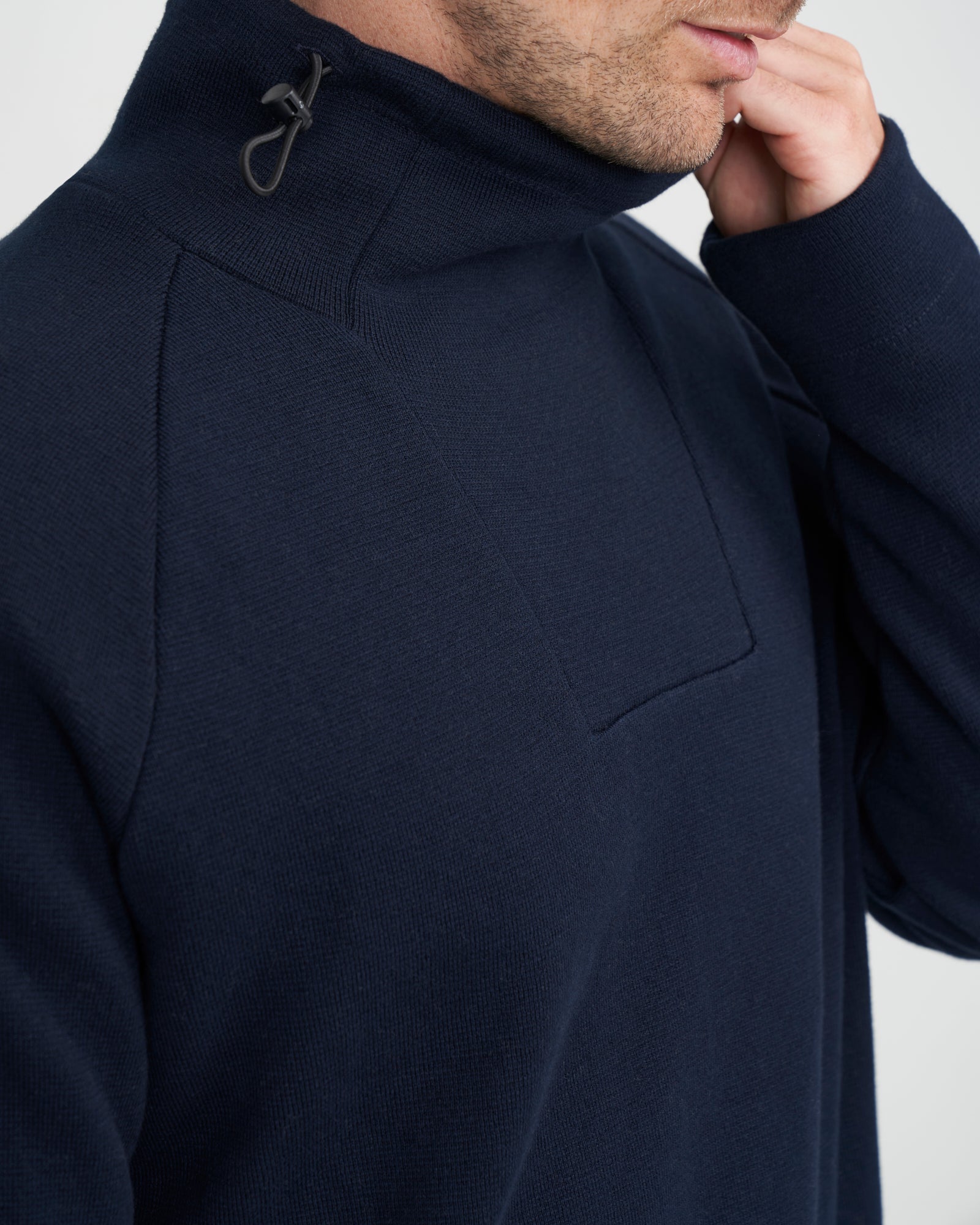 Alrik Windproof Sweater- Navy – Holebrook USA
